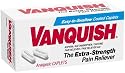 Vanquish Analgesic Pain Reliever Caplets, 100-Count Boxes (Pack of 2)
