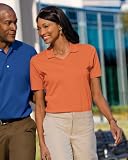 Port Authority Womens Rapid Dry V-Neck Collar Sport Shirt. L455