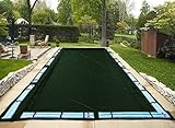 20'x40' Supreme Plus Hunter Green Rectangle In-Ground Swimming Pool Winter Cover 15 Year