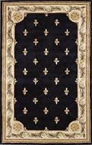 KAS Jewell Fleur De Lis 309 - Navy