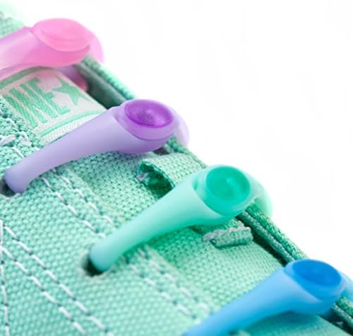 Hickies Kids Elastic No-tie Shoelaces (Pastel)