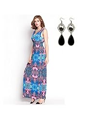 Plus Size Sexy V-neck Cocktail Polyester General Print Homecoming Dress/Wedding Party Dress/Maxi Dress 