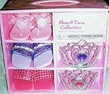 IMAGE OF Princess Shoe & Tiara Dress Up Collection with Storage Case