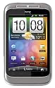 HTC Wildfire S Smartphone (8.1 cm (3.2 Zoll) Touchscreen, WiFi (b/g/n), Android OS 2.3.3) weiß/silber