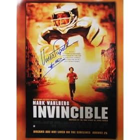 Vince Papale Signed Invincible 16x20 Movie Poster