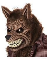 California Costumes Men's Werewolf Ani-Motion Mask Lycan Horror