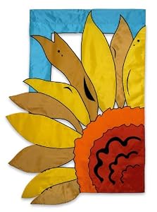 The Tallest Sunflower Garden Size Flag