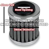 REUSABLE STAINLESS STEEL OIL FILTER YAMAHA ATV QUAD YFZ450 YFM YFB 250 350 400 450 TIMBERWOLF RAPTOR WARRIOR WOLVERINE BIG BEAR KODIAK