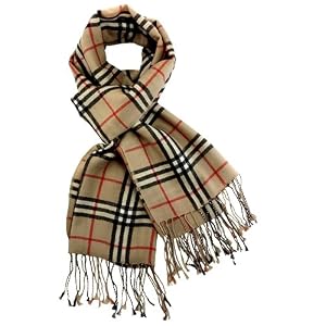 Buy 100% Pashmina Cashmere Classic Plaid Tassel Ends Long Scarf Shawl - Various Colors Available by var goTwisterProductImageStrings = new Object();goTwisterProductImageStrings['prodImageNotAvailTextNoColor'] = 