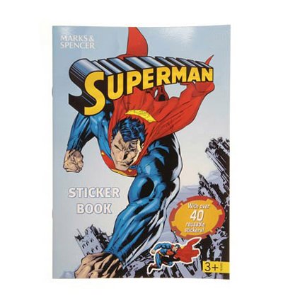 Classic Marvel Superman Sticker Book