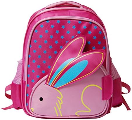 Egelbel Children Toddler Kids Kawaii Bunny Dot Roomy Backpack Schoolbag