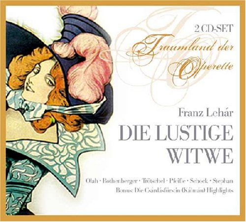 Produkt-Bild: Franz Lehar: Die lustige Witwe (Operette) (Gesamtaufnahme) (2 CD)