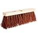 Magnolia Brush 18" Block Length, Dyed Palmyra Stalk Street Broom, (Carton of 6)