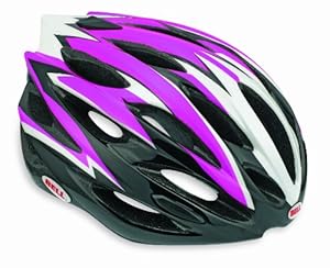 Bell Lumen Bicycle Road Helmet, Magenta/Black, Large