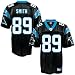 Steve Smith Youth Jersey: Reebok Black Replica #89 Carolina Panthers Jersey