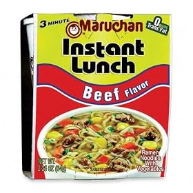 Instant Lunch Noodles, 2.25 oz., 12 CT, Beef by Maruchan