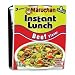 Office Products : Instant Lunch Noodles, 2.25 oz., 12/CT, Beef, Sold as 1 carton