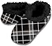 Snoozies Men's Non-Skid Sole Plaid Slipper