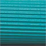Corrugated Paper 4ft. x 25ft. Roll Teal