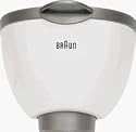 Braun 7050-288 Filter Basket Complete. Color White w/ Silver