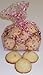 Gourmet Food : Scott's Cakes 1 lb. Coconut Macaroon Cookies in a Candy Cane Bag