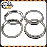 4 Bagues de centrage Ext 67.1 Int 60.1 Renault
