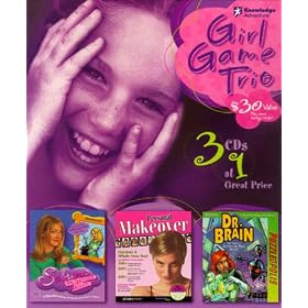 Knowledge Adventure Girl Game Trio: Mazes, Magic, and Makeover
