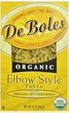 DeBoles Organic Jerusalem Artichoke Inulin  Pasta, Elbow Style, 12 Ounce