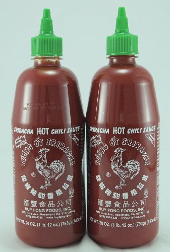 並行輸入品Huy Fong  Sriracha Hot Chili Sauce　ホットチリソース　2本　740m