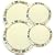 Corelle Coordinates Sunblossoms Economy Burner Covers, Set of 4