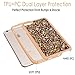 iPhone 6 / 6S Case, Cellularvilla [Slim Fit] Luxury Bling Jewel Rock Crystal Rhinestone Diamond Case [Shockproof] Dual Layer Protective Cover for Apple iPhone 6 / iPhone 6S 4.7 inch (Hot Pink Gold)