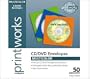 Burlington 00526 CD Envelopes (Multi-Color, 50 Envelopes)
