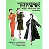 Great Fashion Designs of the Forties Paper Dolls in Full Color