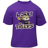 LSU Tigers Purple Infant Character T-shirt