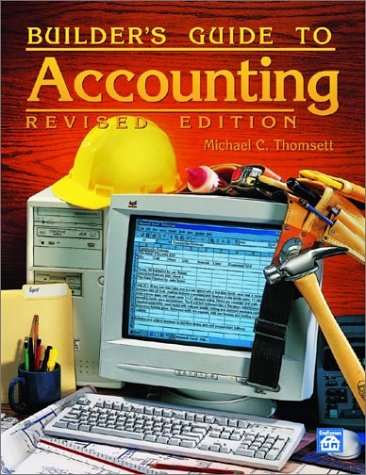 Builders Guide to Accounting - Craftsman Book Company - CR209 - ISBN: 1572181052 - ISBN-13: 9781572181052