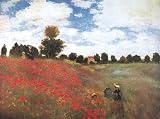 Poppies art print by Claude Monet, 60cm x 80cm