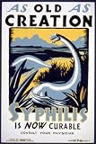 AS OLD AS CREATION SYPHILIS IS NOW CURABLE CONSULT YOUR PHYSICIAN UNITED STATES AMERICAN US USA VINTAGE POSTER REPRO