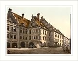 Hofbrauhaus Munich Bavaria Germany, c. 1890s, (L) Library Image