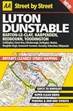 AA Street by Street Luton, Dunstable