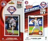 MLB Philadelphia Phillies 2 Different Licensed Trading Card Team Sets