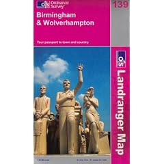 Birmingham and Wolverhampton (Landranger Maps)