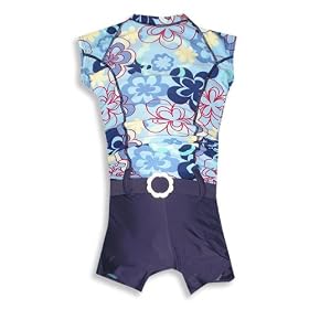 Max out Swimwear - Girls 1-Piece Swimsuit, Blue