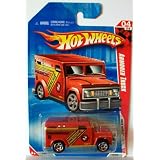 2010 Hot Wheels 184 240 Armored Truck, Red 1:64