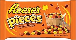 Reese's Pieces, 14-Ounce (Pack of 4)