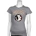 NCAA Florida State Seminoles (FSU) Ladies Ash Big Arch 'n Logo T-shirt