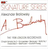 Brailowsky: The 1938 London Recordings