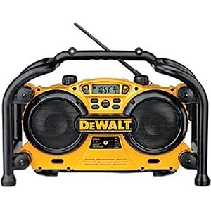 Factory-Reconditioned DEWALT DC011R Combination Worksite Radio and 7.2-Volt to 18-Volt Pod... by 