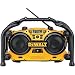 Factory-Reconditioned DEWALT DC011R Combination Worksite Radio and 7.2-Volt to 18-Volt Pod Style Battery Charger