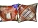 Christmas Gift-2 Ethnic Vintage Sari Zari Borders Toss Pillow Cushion Covers Free Shipping