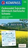  : B&ouml;hmisch-S&auml;chsische Schweiz 1 : 50 000: Wander- und Radwanderkarte